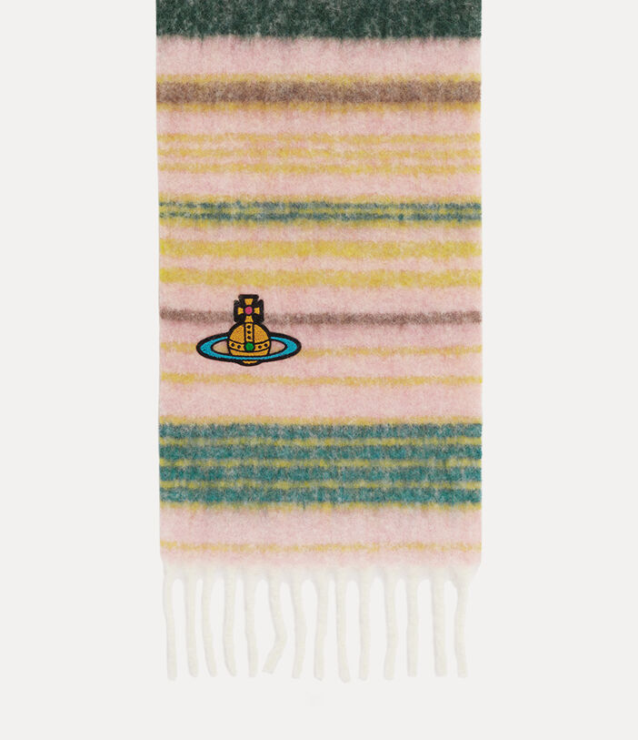 Vivienne Westwood CHUNKY MULTI STRIPE SCARF